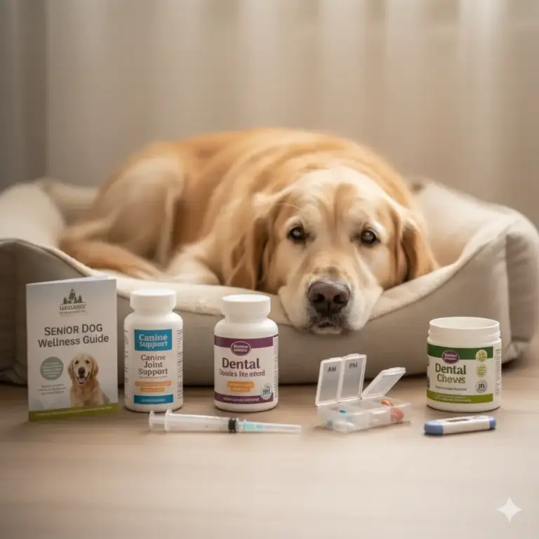 Nahrungsergänzung für alte Hunde