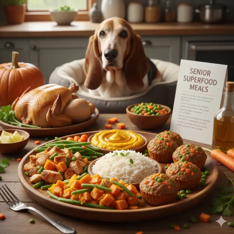 Gesunde Rezepte für Hundesenioren
